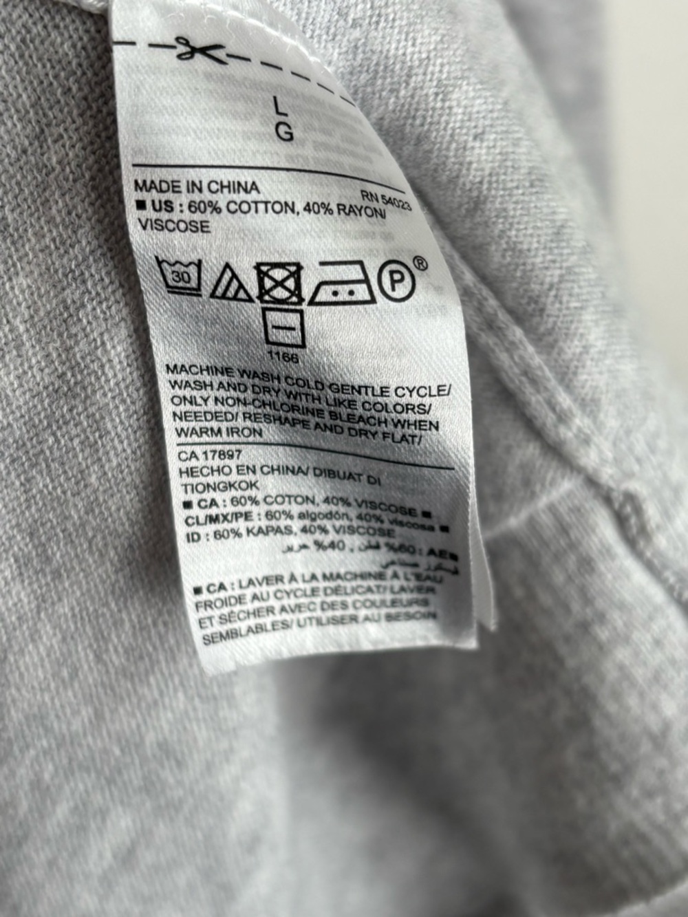 Old Navy Open Front Cardigan Large Gray Lightweight Duster Long Sleeve Pockets - Picture 12 of 15